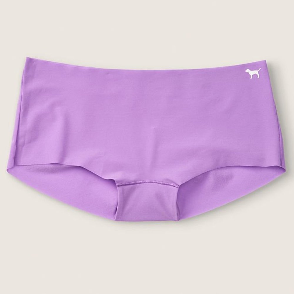 VS PINK XS NO-SHOW BOYSHORT SHORTIES NWT Victoria’s Secret PINK Purple Boyshort